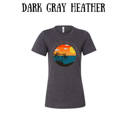 VP - Sunsets & No Regrets - Women's Relaxed Fit Tee - Neutrals