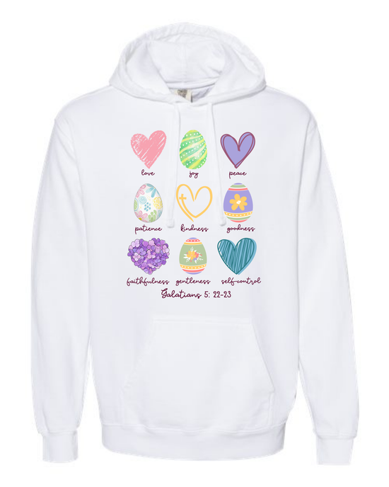 Galatians 5 - Easter - Comfort Colors - Hooded Sweatshirt - Assorted Colors