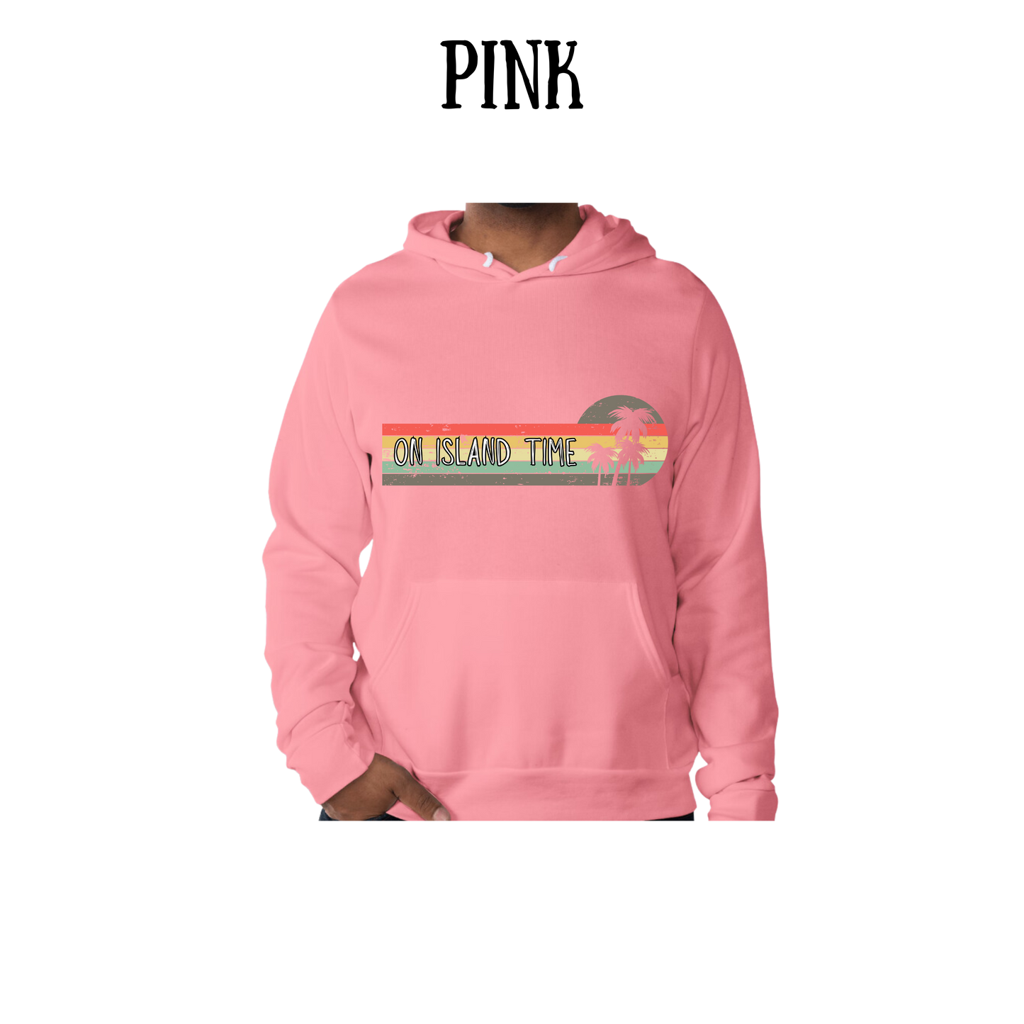 VP - On Island Time - Sponge Fleece Hoodie - Assorted Colors