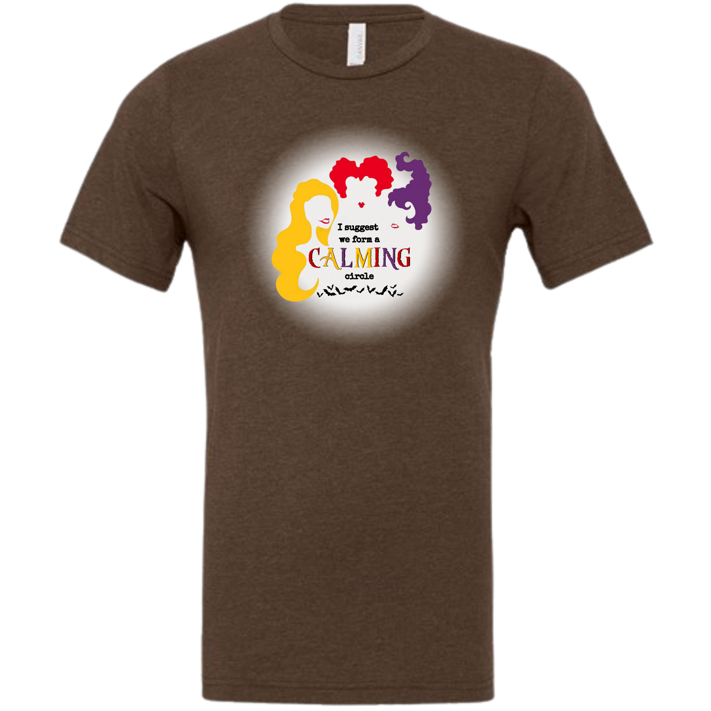 Calming Circle - Unisex Tee - Browns and Greens