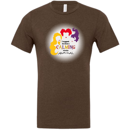 HP - Calming Circle - Unisex Tee - Browns and Greens