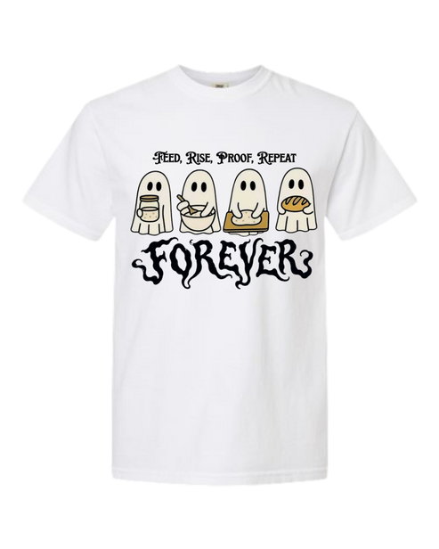 Sourdough Ghosties - Comfort Colors - Heavyweight Unisex Tee - Neutral Colors