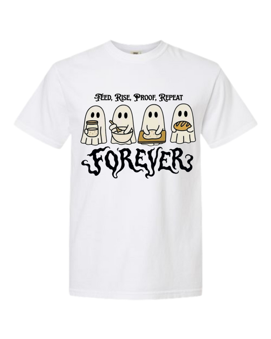 Sourdough Ghosties - Comfort Colors - Heavyweight Unisex Tee - Neutral Colors