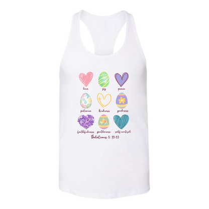 Galatians 5 - Easter - Bella+Canvas - Women's Jersey Racerback Tank