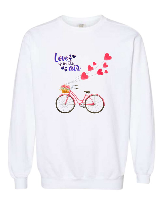 Love is in the Air - Comfort Colors - Sweatshirt - Assorted Colors