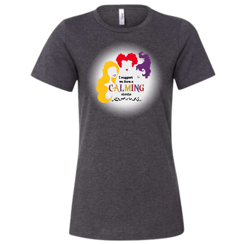 Calming Circle - Women's Relaxed Fit Tee - Neutrals