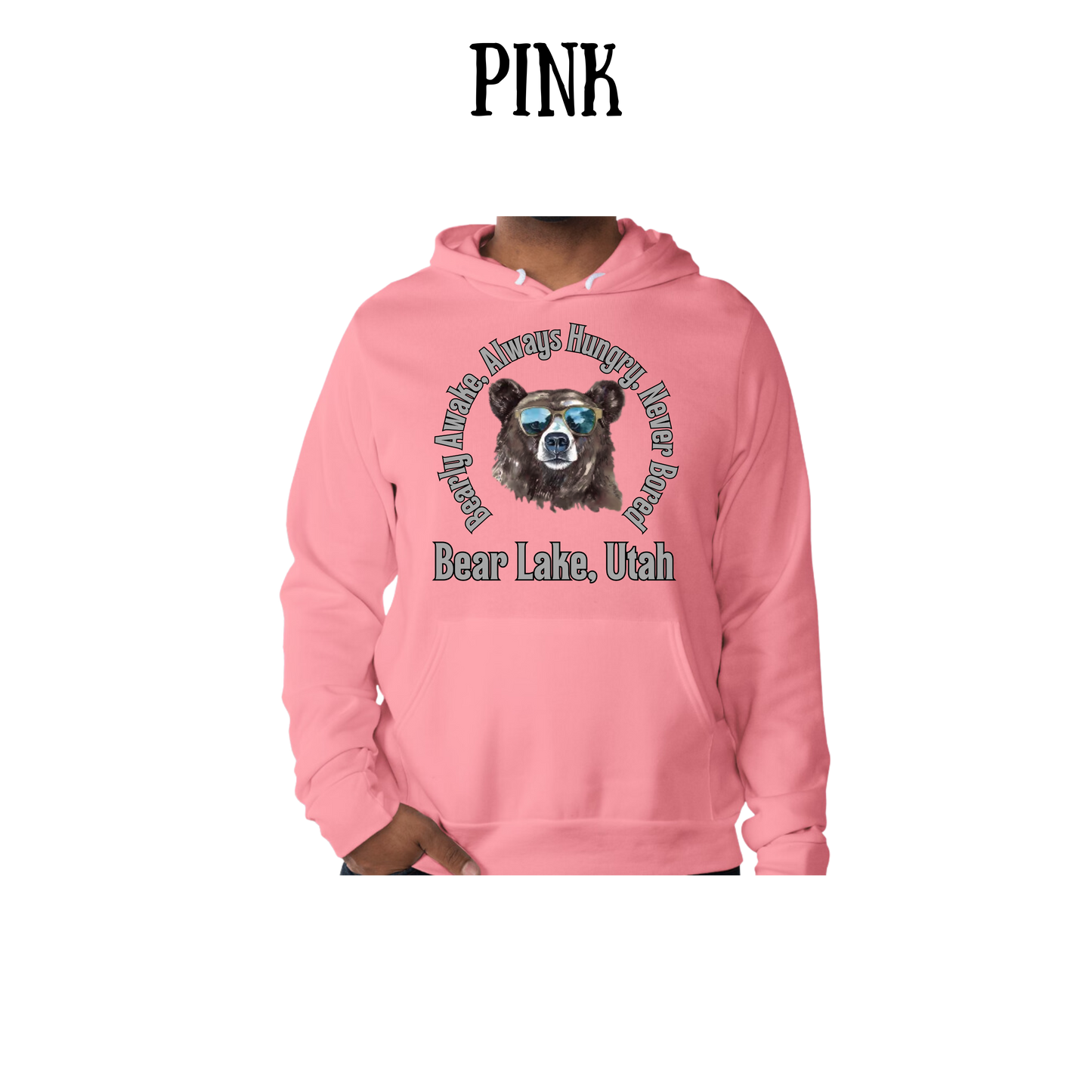 CP - Bear Lake Utah - Sponge Fleece Hoodie - Assorted Colors