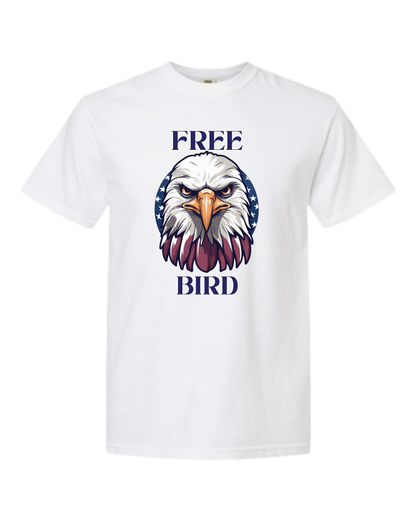 Free Bird - Comfort Colors - Heavyweight Unisex Tee - Neutral Colors