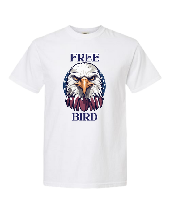 Free Bird - Comfort Colors - Heavyweight Unisex Tee - Neutral Colors