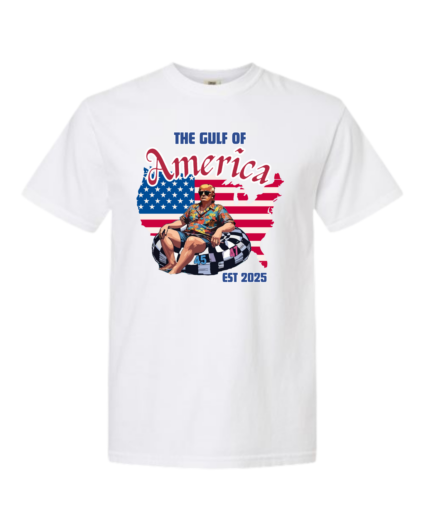 The Gulf of America - Comfort Colors - Heavyweight Unisex Tee - Neutral Colors