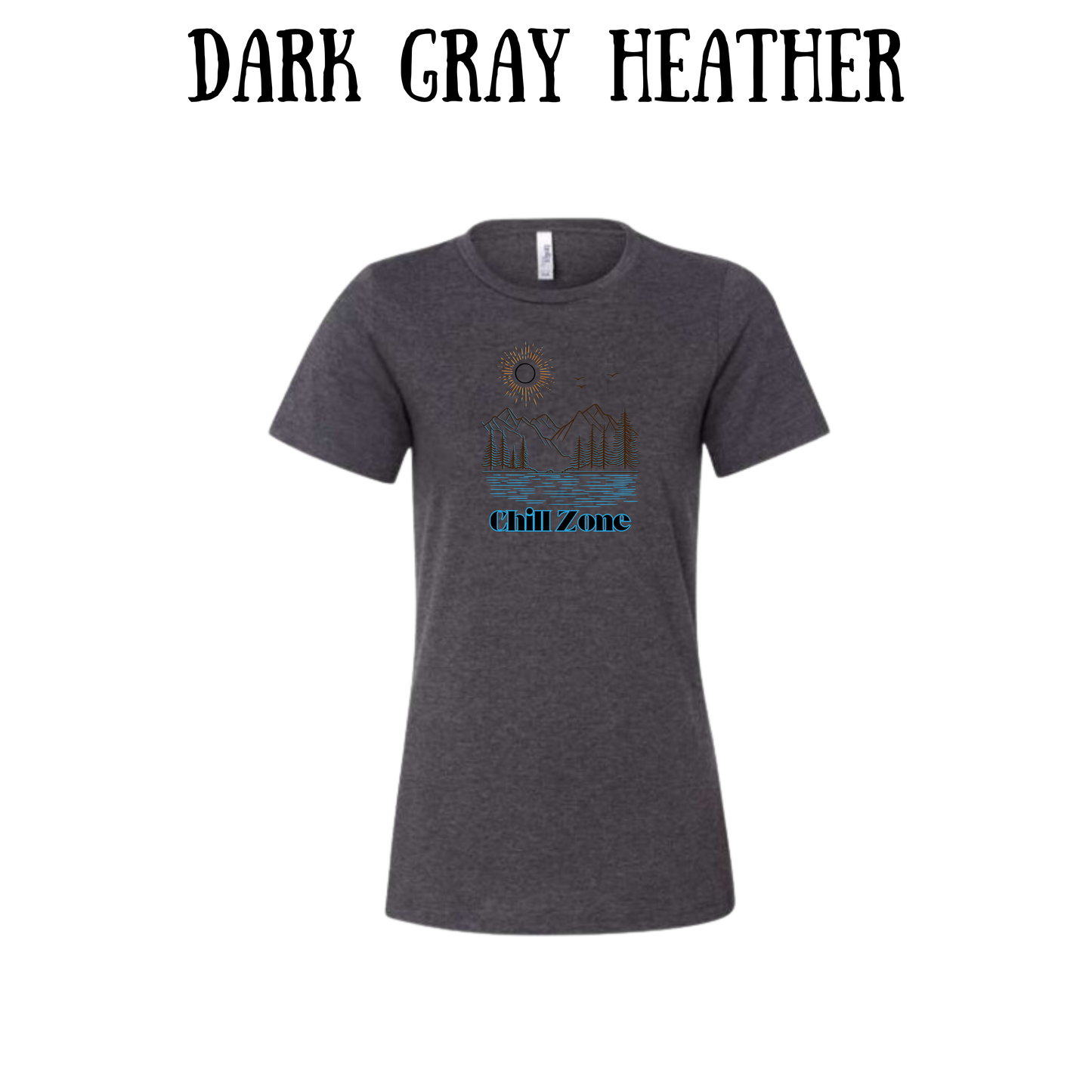 CP - Chill Zone - Women's Relaxed Fit Tee - Neutrals