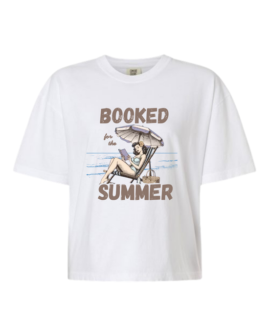Booked for the Summer - Comfort Colors - Boxy T - Assorted Colors