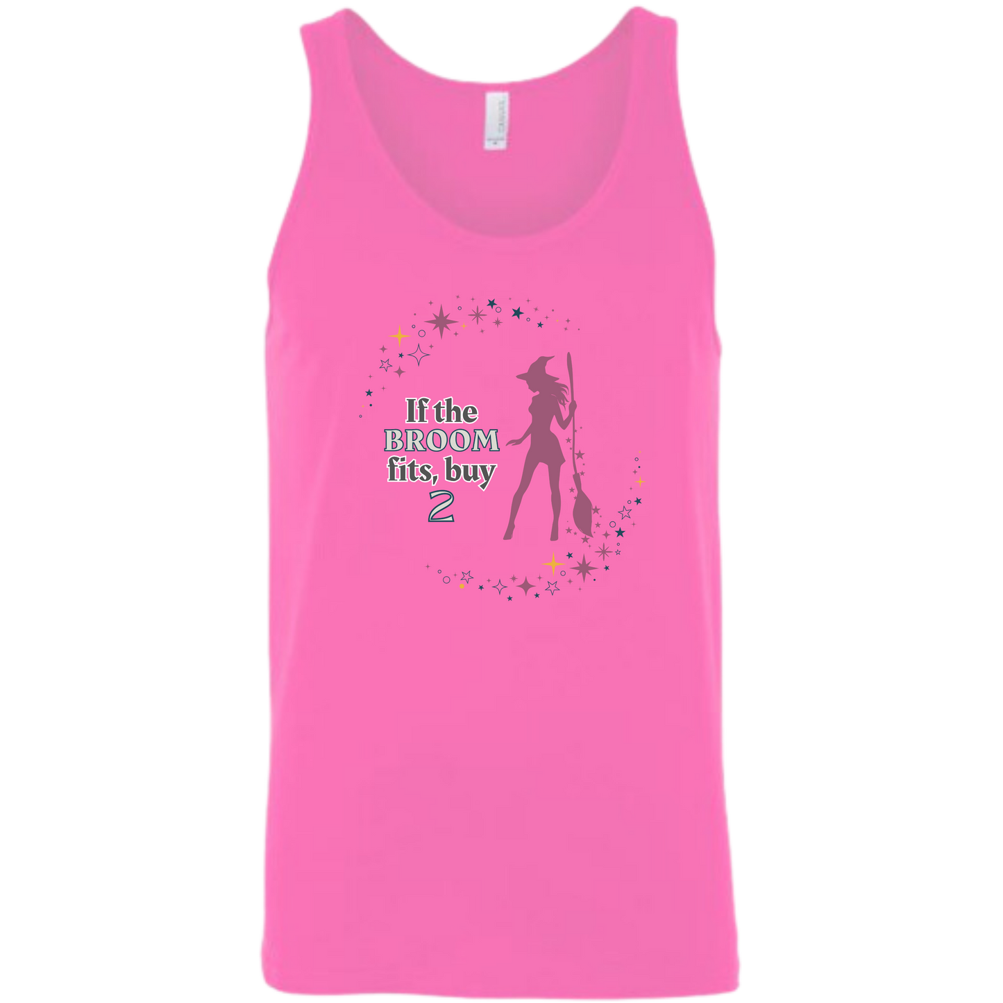 HP - If The Broom Fits - Unisex Tank