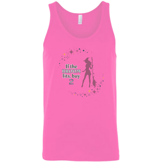 HP - If The Broom Fits - Unisex Tank