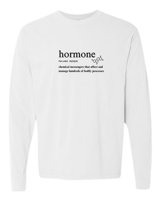 Hormone - Comfort Colors - Heavyweight Long Sleeve Tee - Neutral Colors