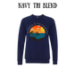VP - Sunsets & No Regrets - Sponge Fleece Raglan Sweatshirt - Blues, Purples