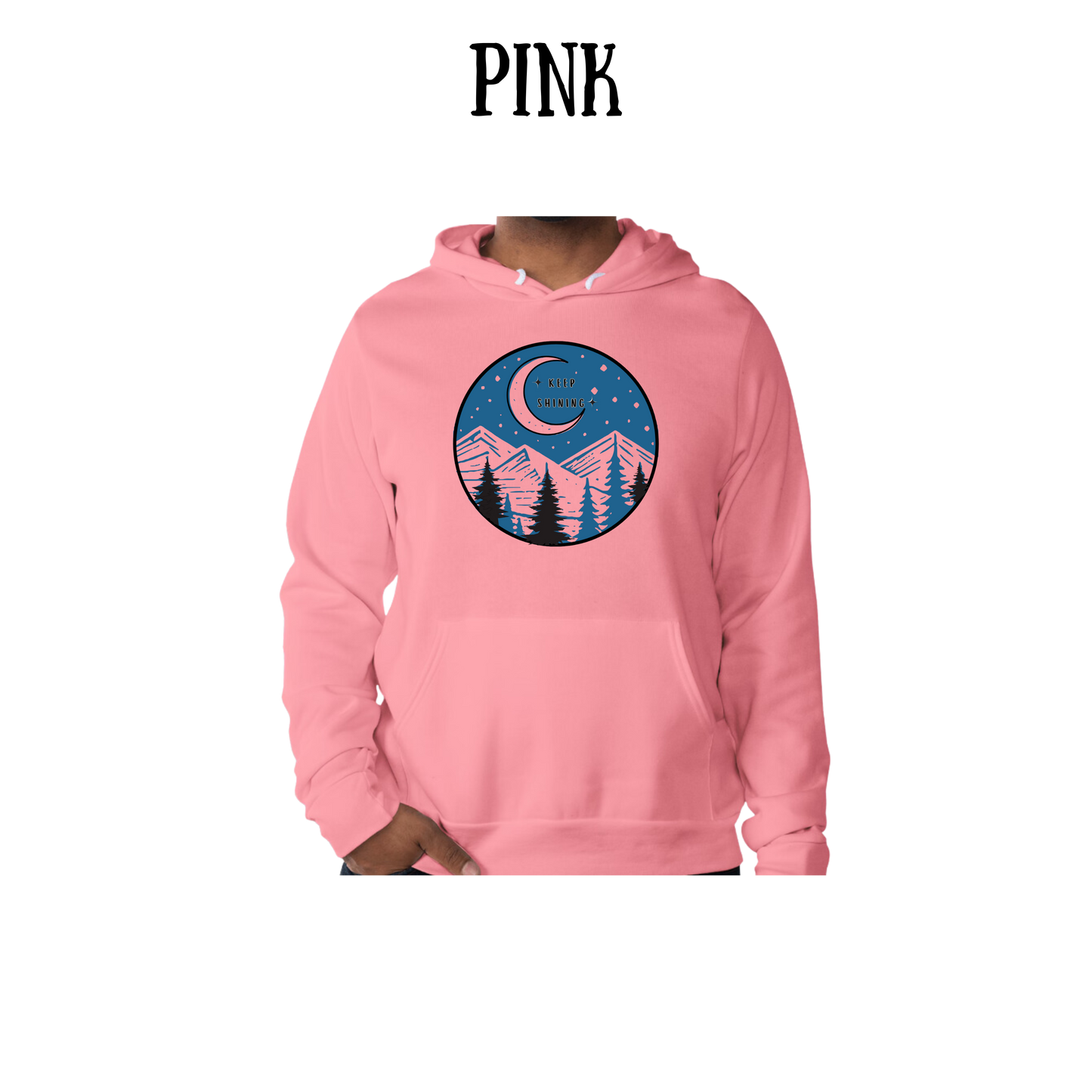 OP - Keep Shining - Sponge Fleece Hoodie - Assorted Colors