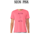 beta to alpha - unisex tee - pinks, purples, neutrals