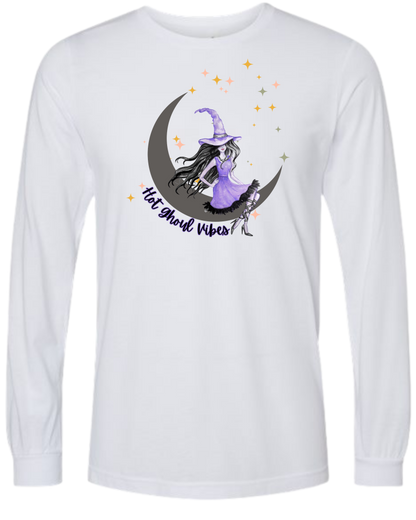 HP - Hot Ghoul Vibes - Unisex Long Sleeve - Neutral Colors