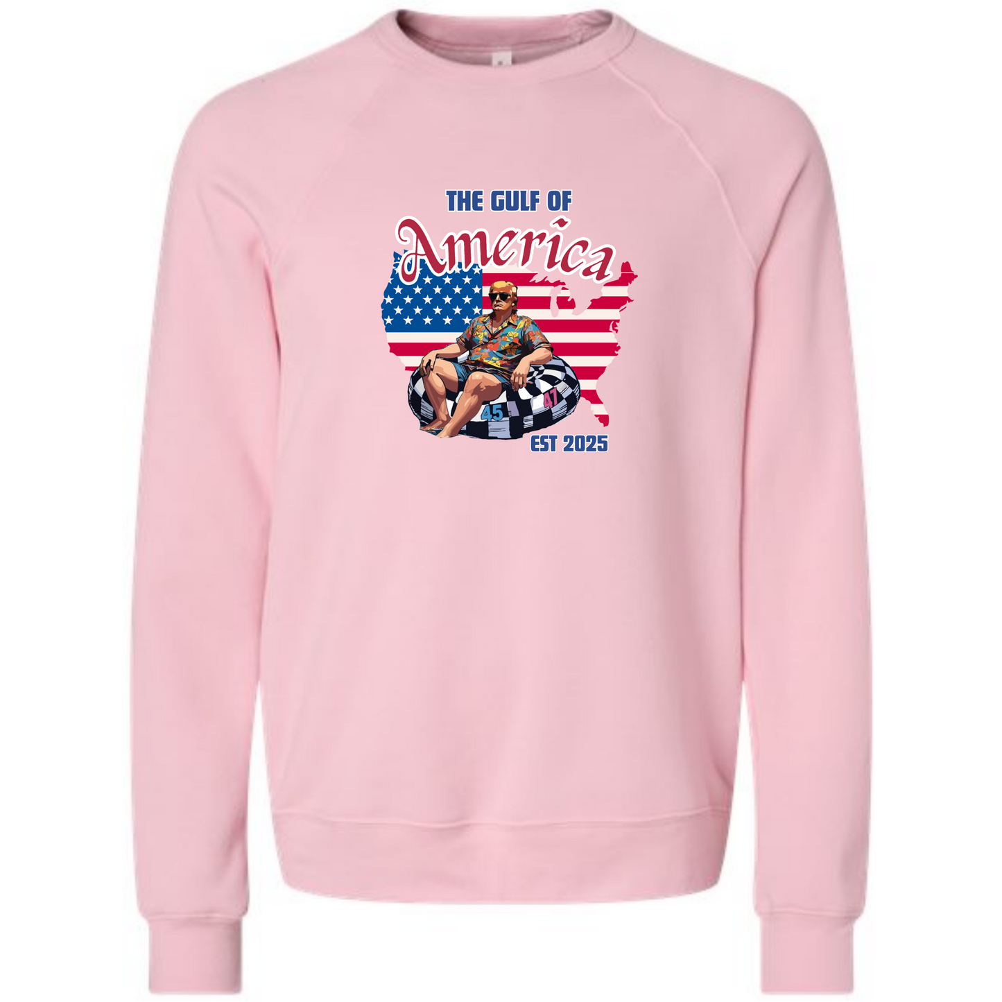 The Gulf of America - Sponge Fleece Raglan Sweatshirt - Assorted Colors