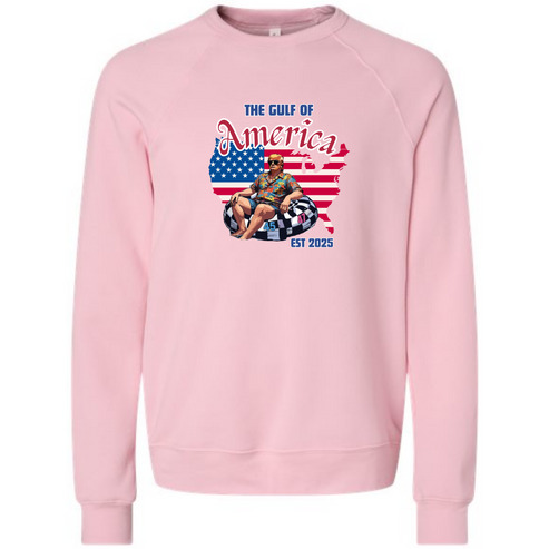 The Gulf of America - Sponge Fleece Raglan Sweatshirt - Assorted Colors