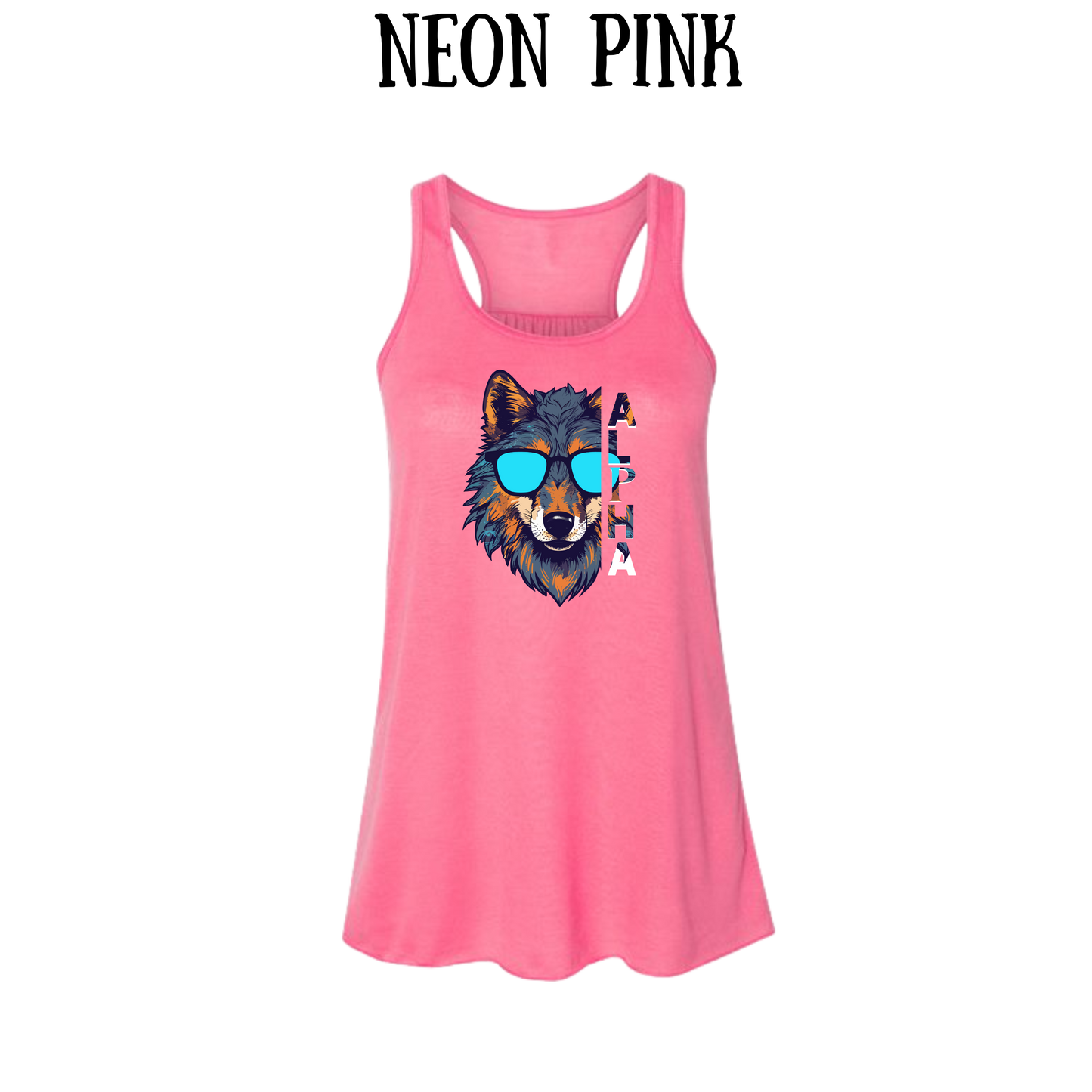 BP - Alpha - Women's Flowy Racerback Tank