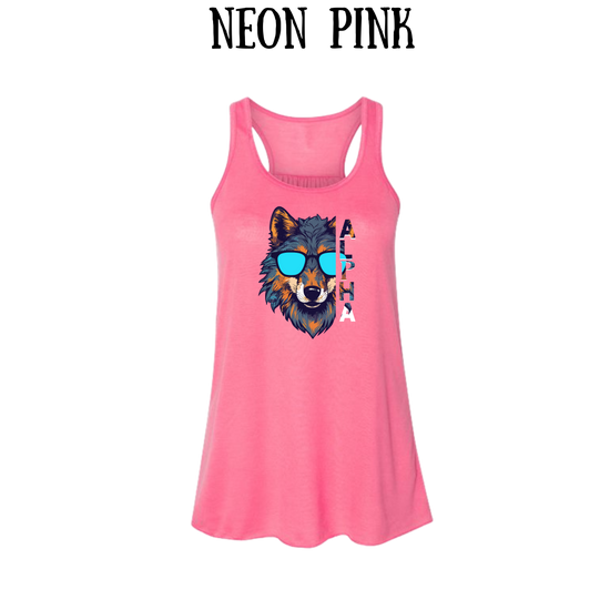 BP - Alpha - Women's Flowy Racerback Tank