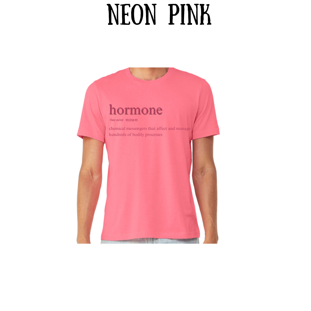 Hormone - Unisex Tee - Pinks, Purples, Neutrals