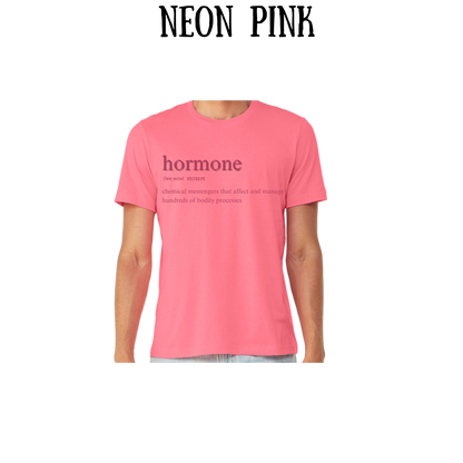 Hormone - Unisex Tee - Pinks, Purples, Neutrals