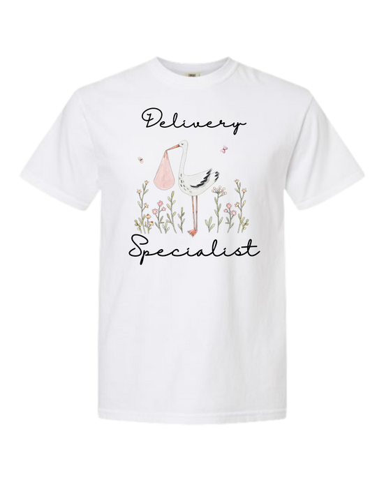 Delivery Specialist - Comfort Colors - Heavyweight Unisex Tee - Neutral Colors