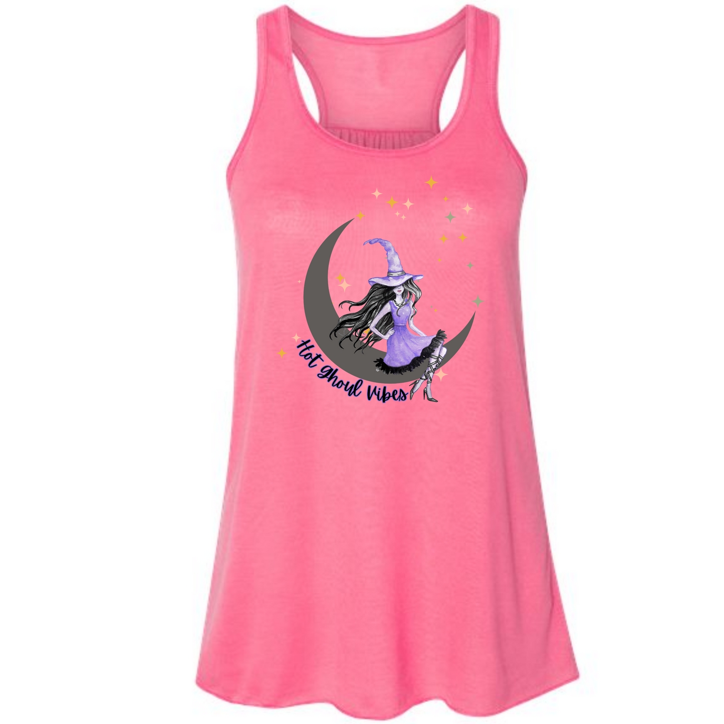 HP - Hot Ghoul Vibes - Women's Flowy Racerback Tank