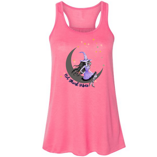 HP - Hot Ghoul Vibes - Women's Flowy Racerback Tank