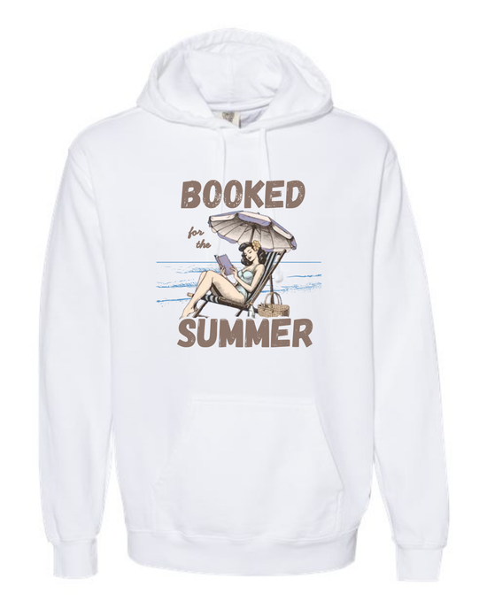 Booked for the Summer - Comfort Colors - Hooded Sweatshirt - Assorted Colors