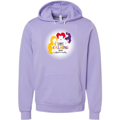 HP - Calming Circle - Sponge Fleece Hoodie - Blues, Purples