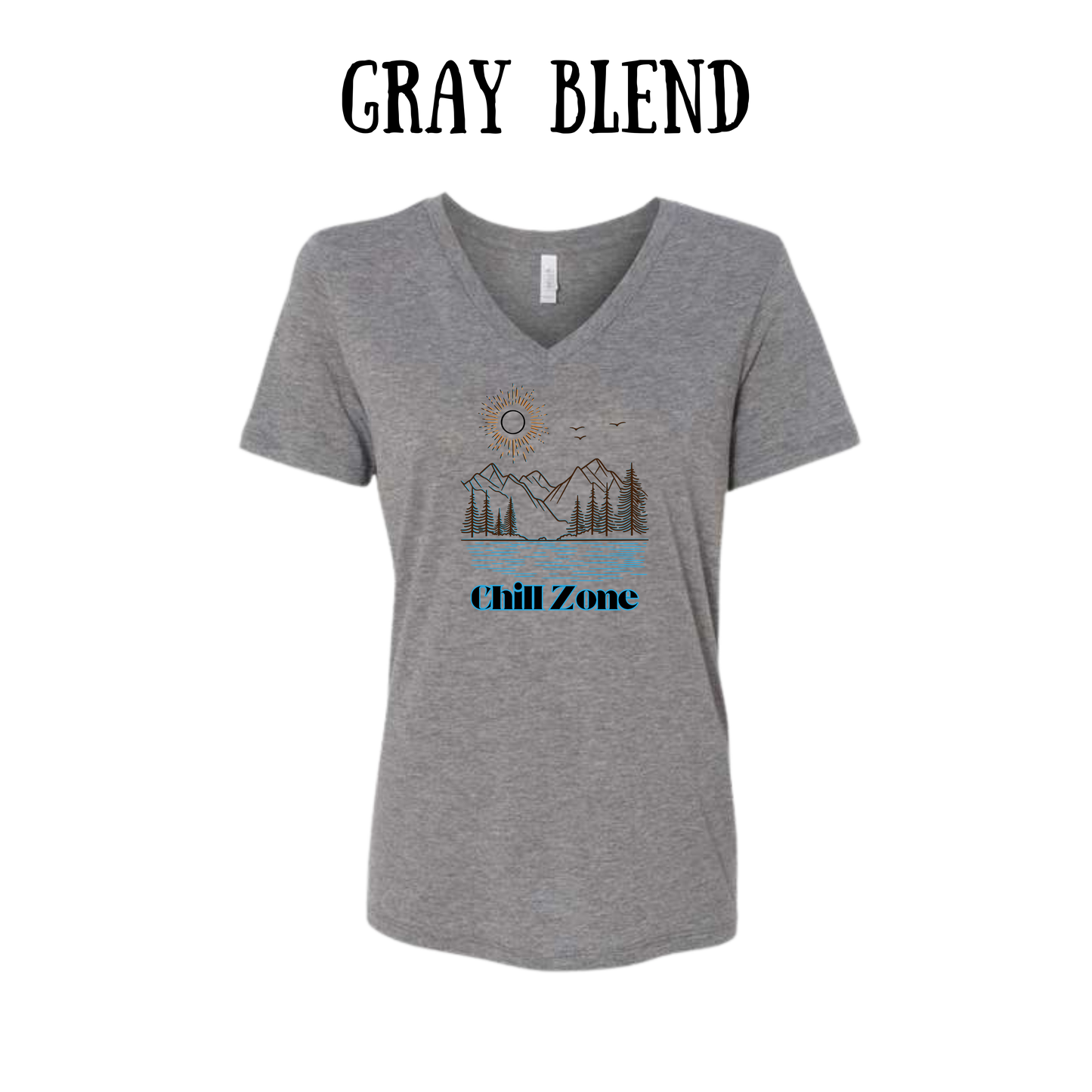 CP - Chill Zone - Women's V-Neck - Assorted Colors