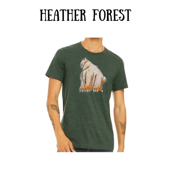 AC - Muscle Bear - Unisex Tee - Greens