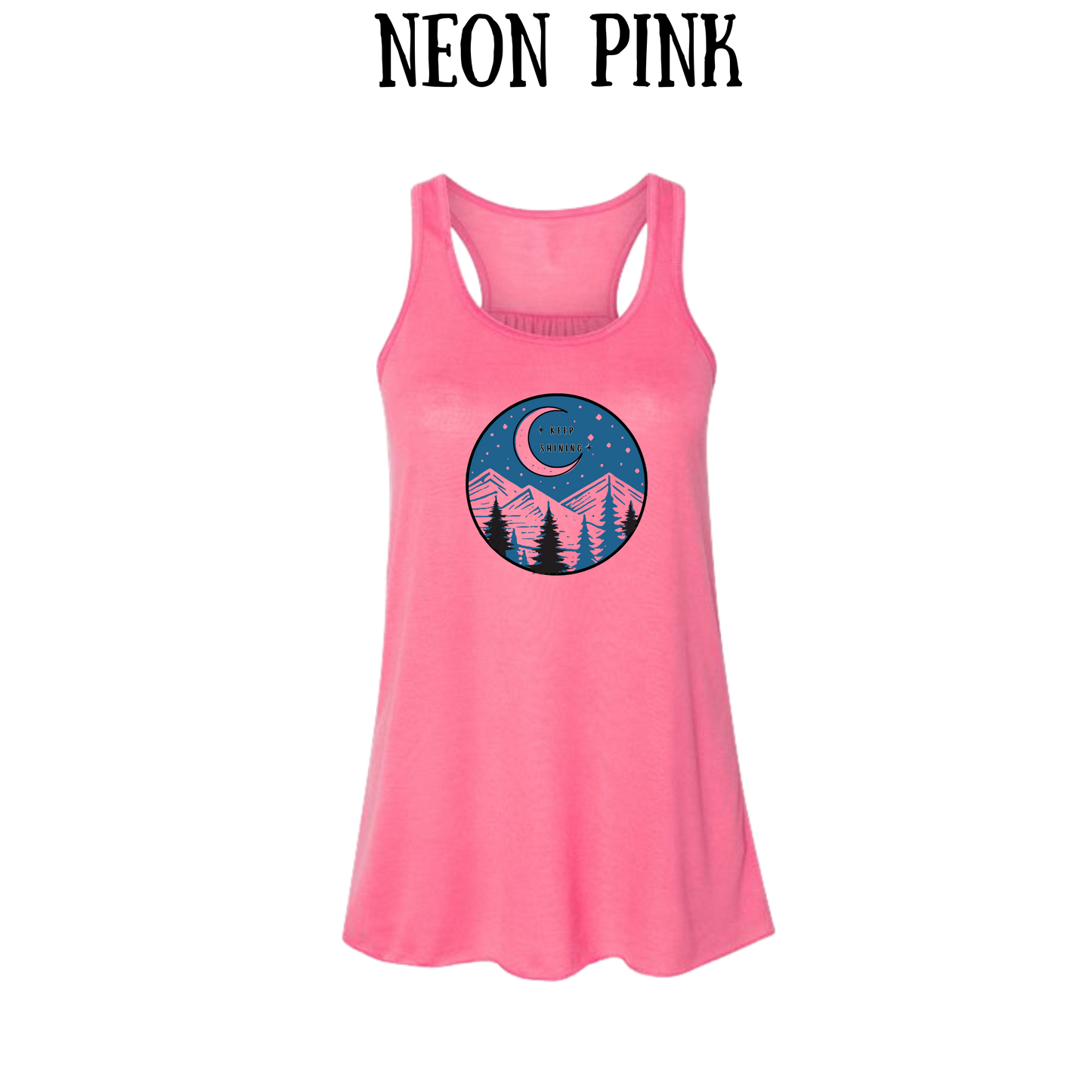 OP - Keep Shining - Women's Flowy Racerback Tank