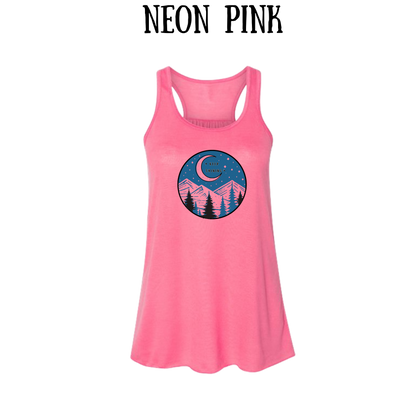 CP - Keep Shining - Women's Flowy Racerback Tank