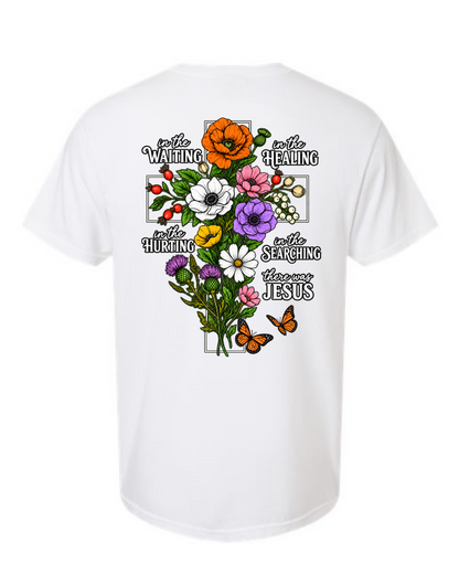 Jesus Saves - Comfort Colors - Heavyweight Unisex Tee - Neutral Colors