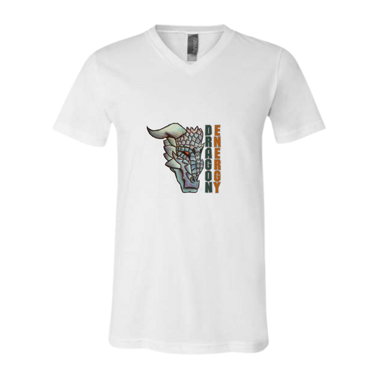 Dragon Energy - Bella+Canvas - Unisex V-Neck - Neutral Colors