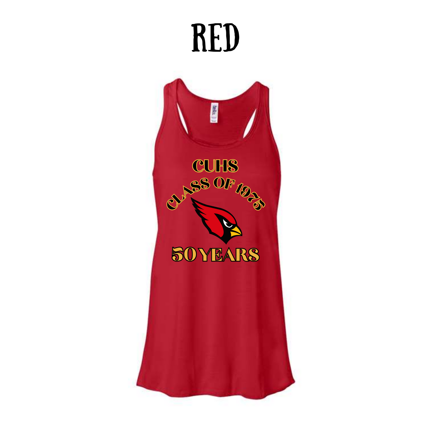 CUHS - Women's Flowy Racerback Tank