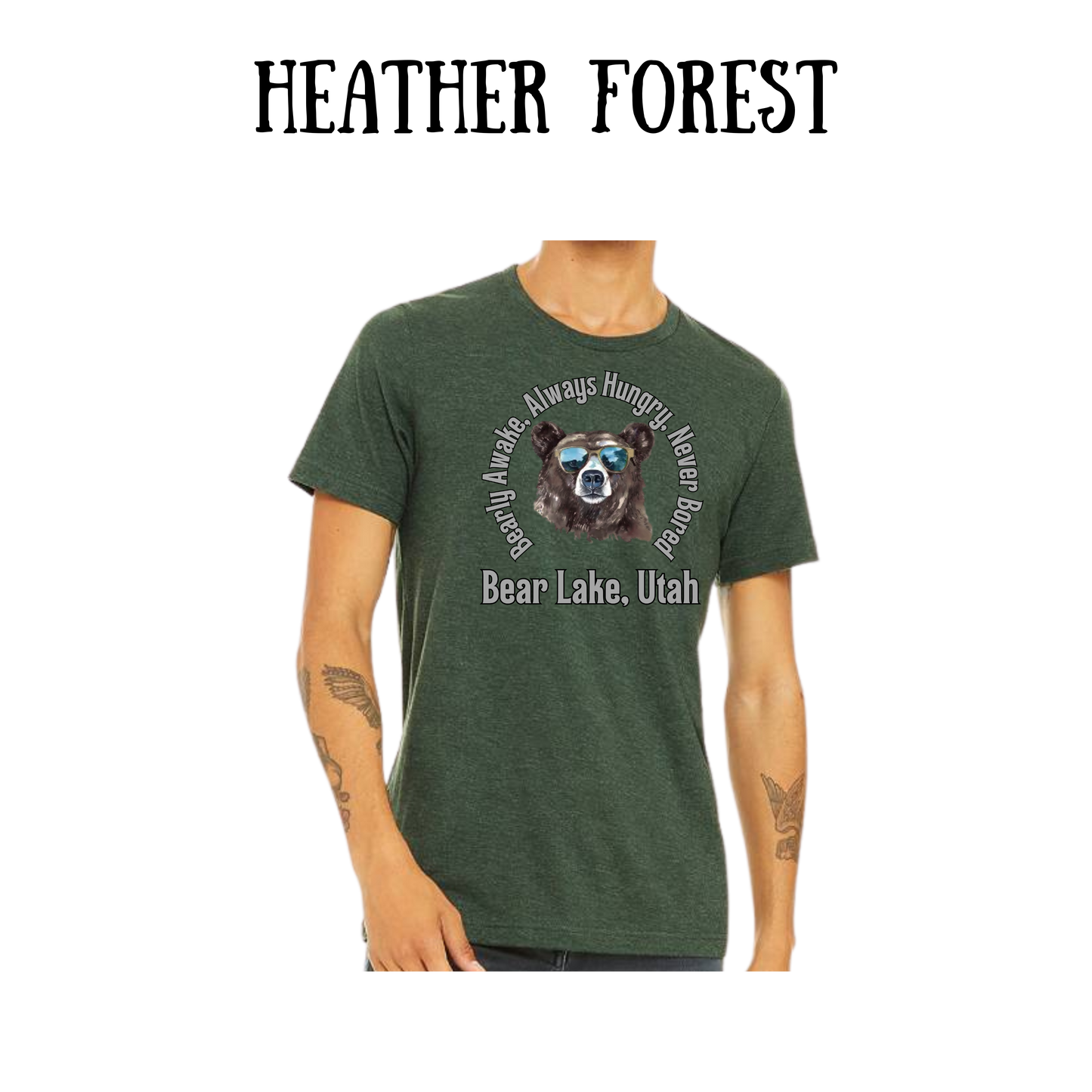 CP - Bear Lake Utah - Unisex Tee - Greens