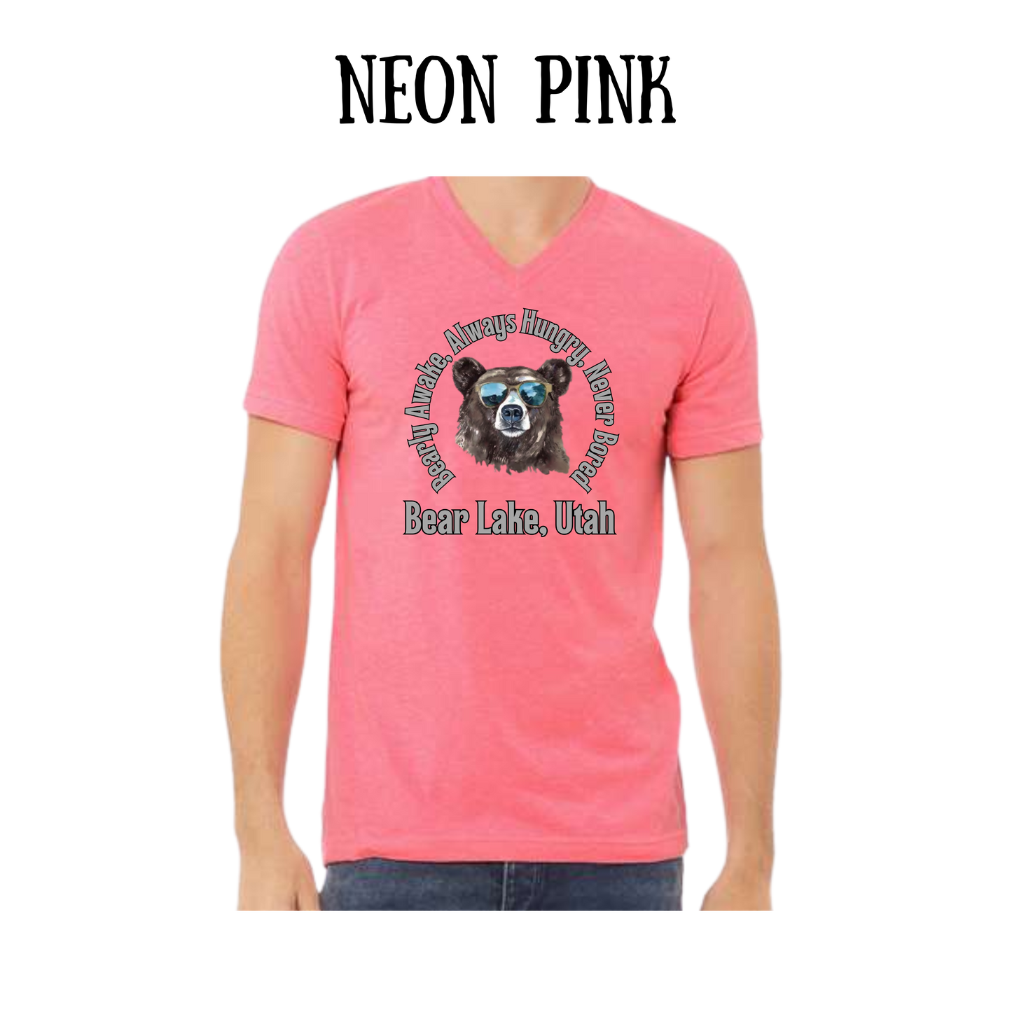 CP - Bear Lake Utah - Unisex V-Neck - Assorted Colors