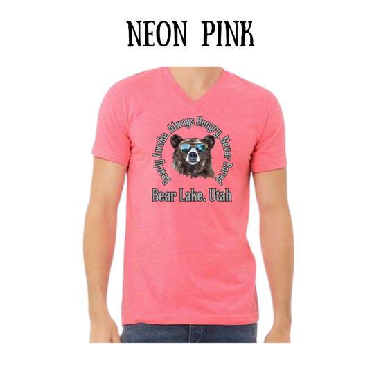 CP - Bear Lake Utah - Unisex V-Neck - Assorted Colors