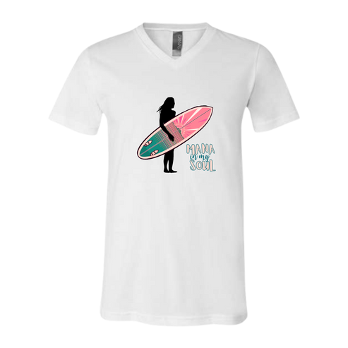 Mana in My Soul - Bella+Canvas - Unisex V-Neck - Neutral Colors