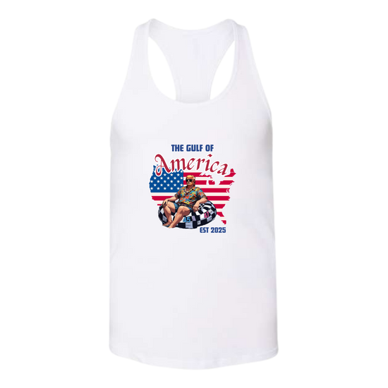 The Gulf of America - Bella+Canvas - Women's Jersey Racerback Tank