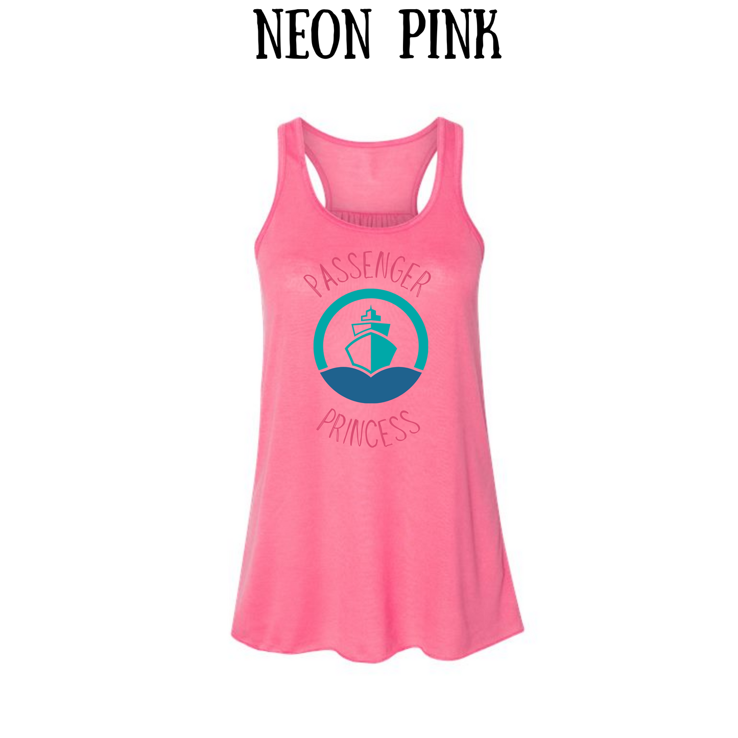 VP - Passenger Princess - Women's Flowy Racerback Tank