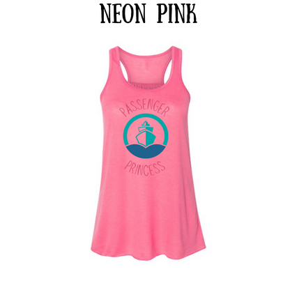 VP - Passenger Princess - Women's Flowy Racerback Tank