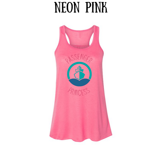 VP - Passenger Princess - Women's Flowy Racerback Tank