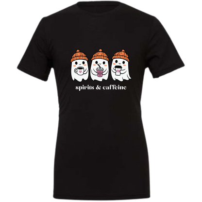 HP - Spirits & Caffeine - Unisex Tee - Neutrals